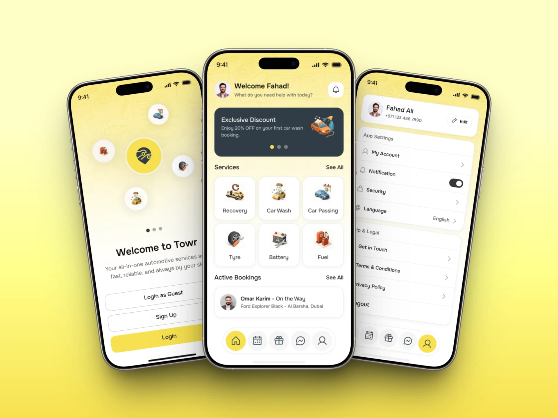 Towr Automotive Services App