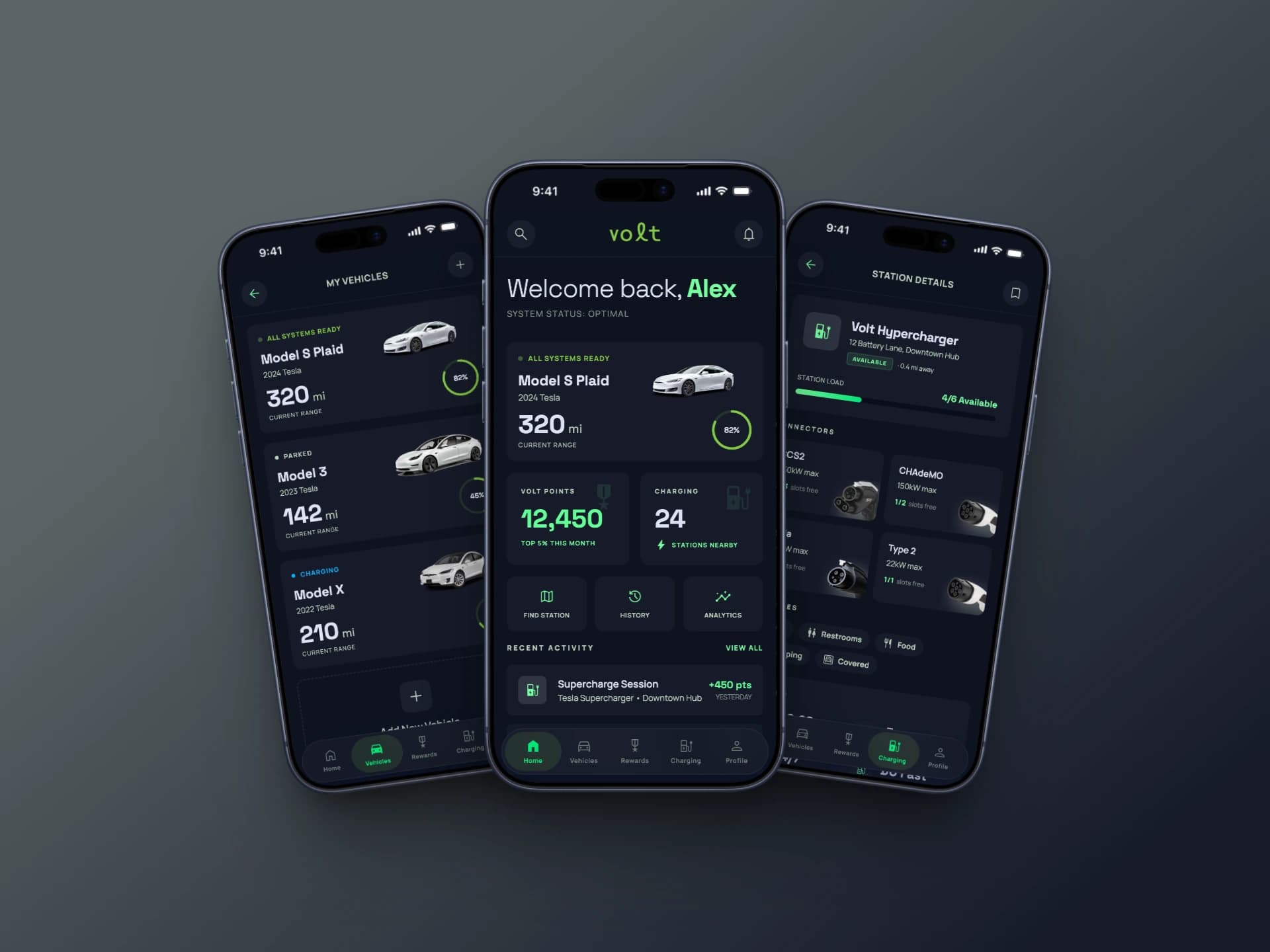 Volt EV Manager App