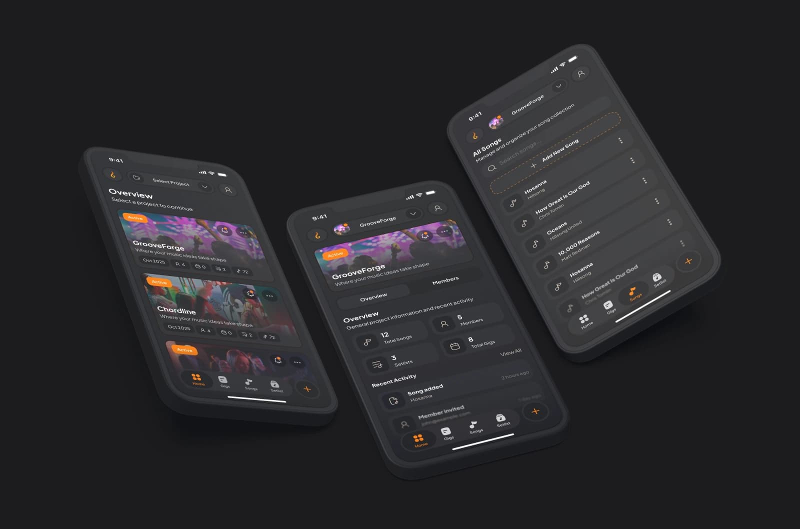 GrooveForge Mobile App