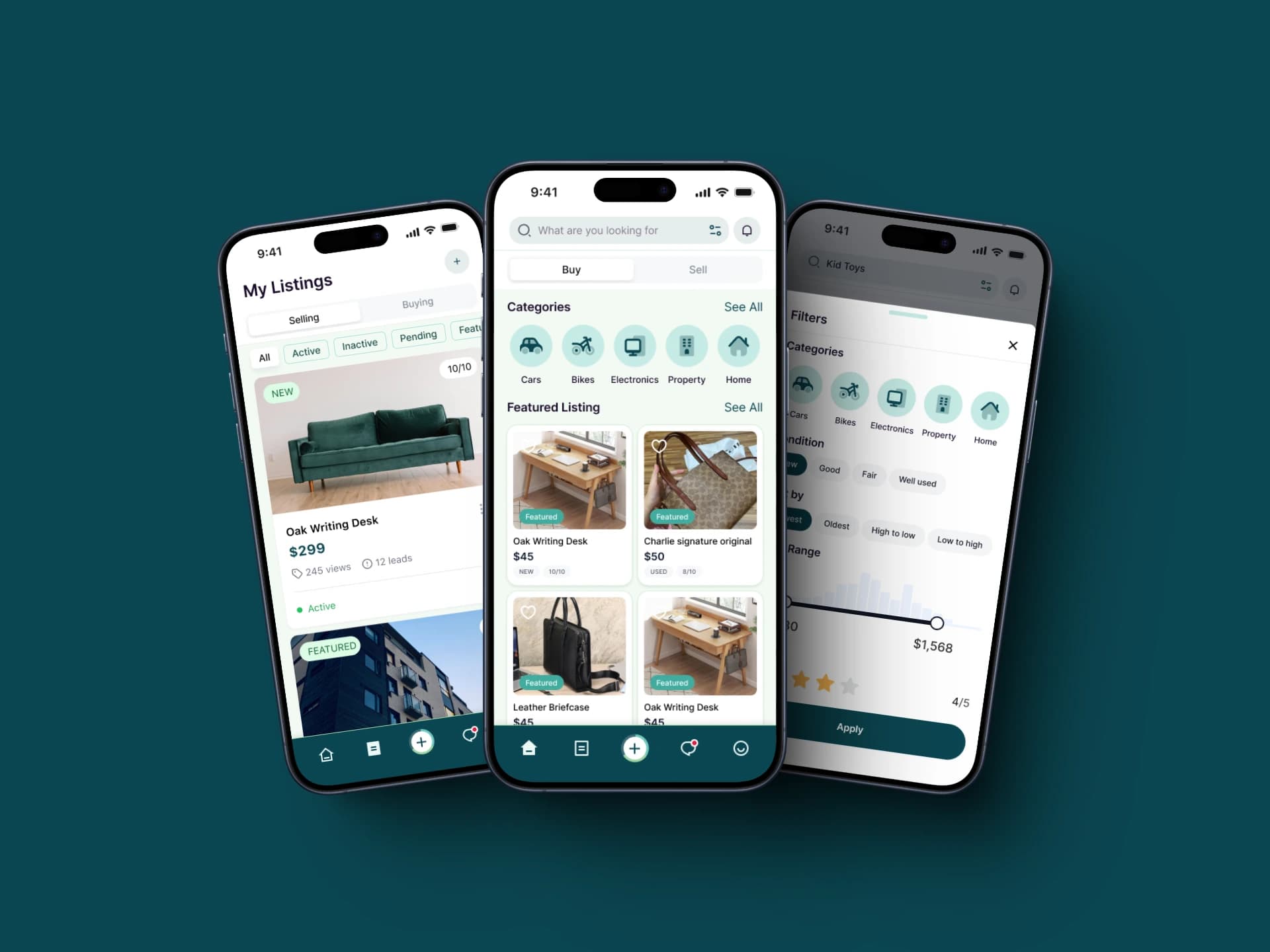 Marketplace App with Wallet