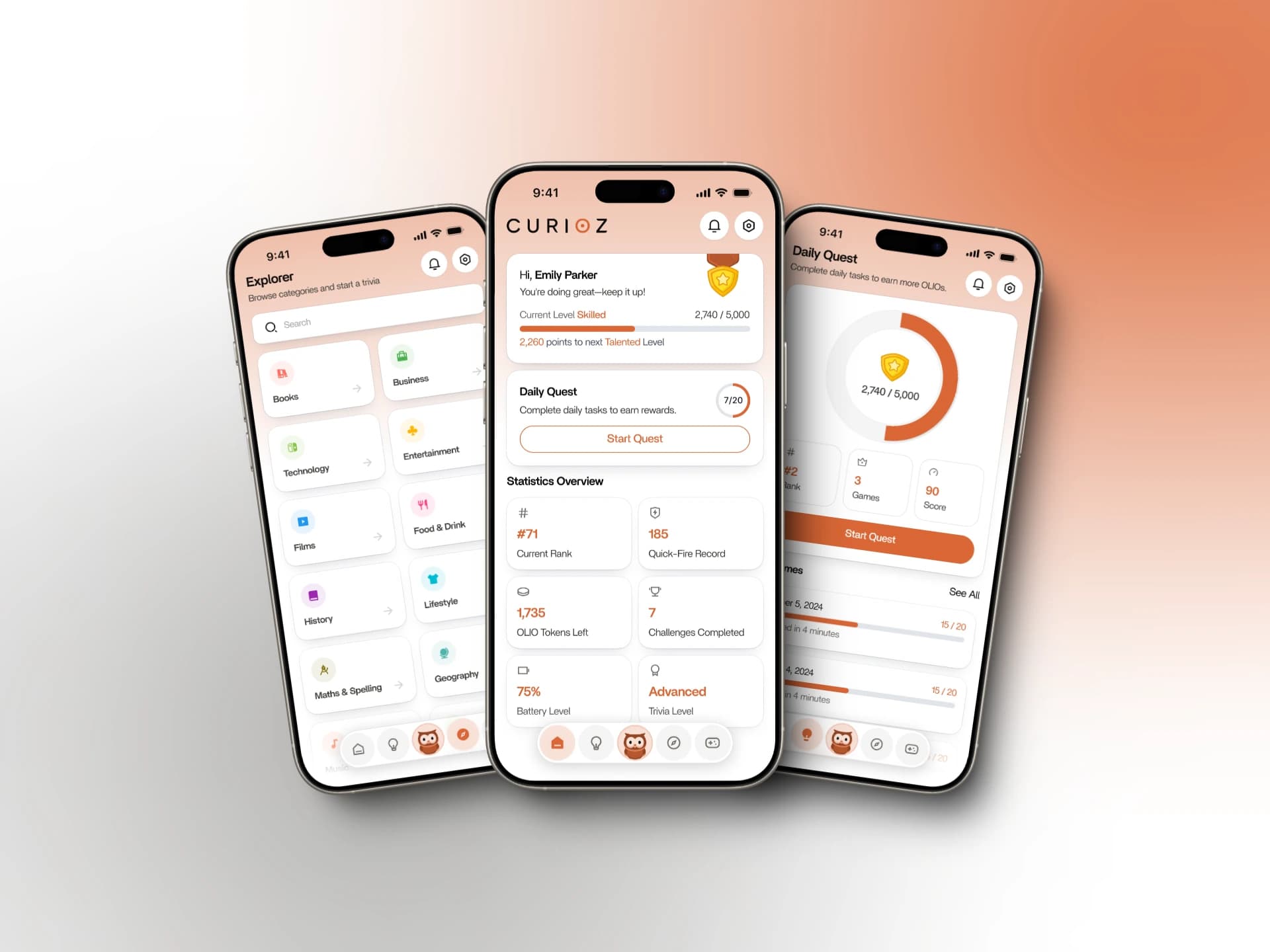 Curioz Learning App