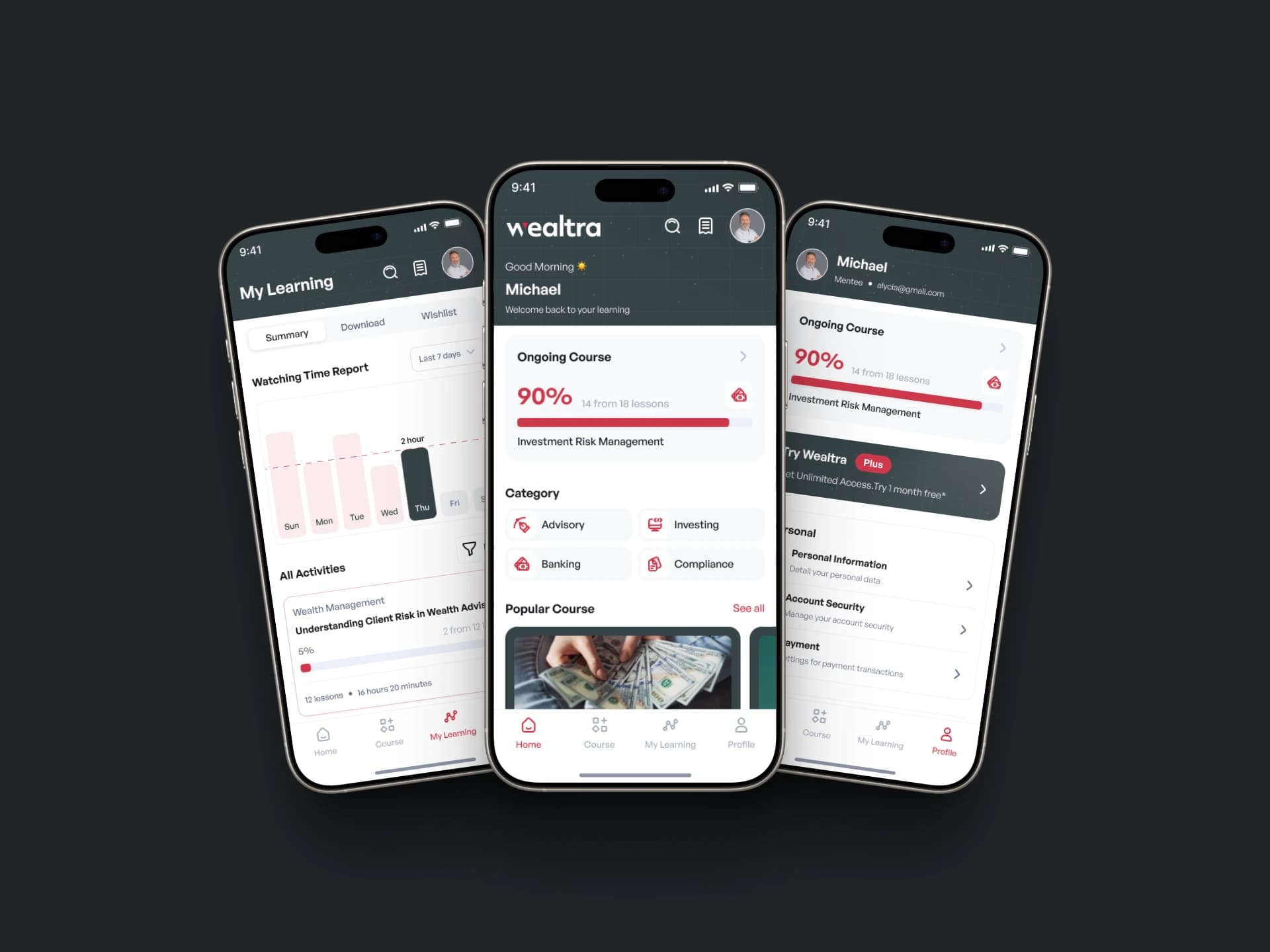 Wealtra Learning App