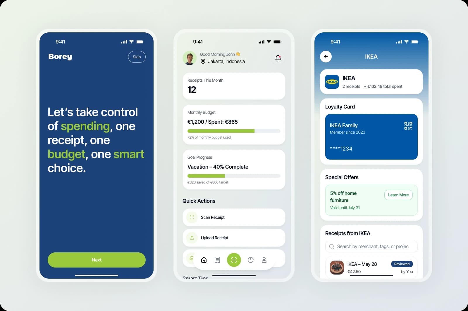 Borey Finance App