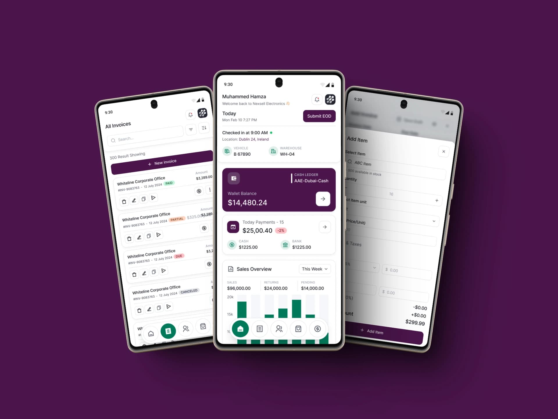 Purple Finance Mobile App