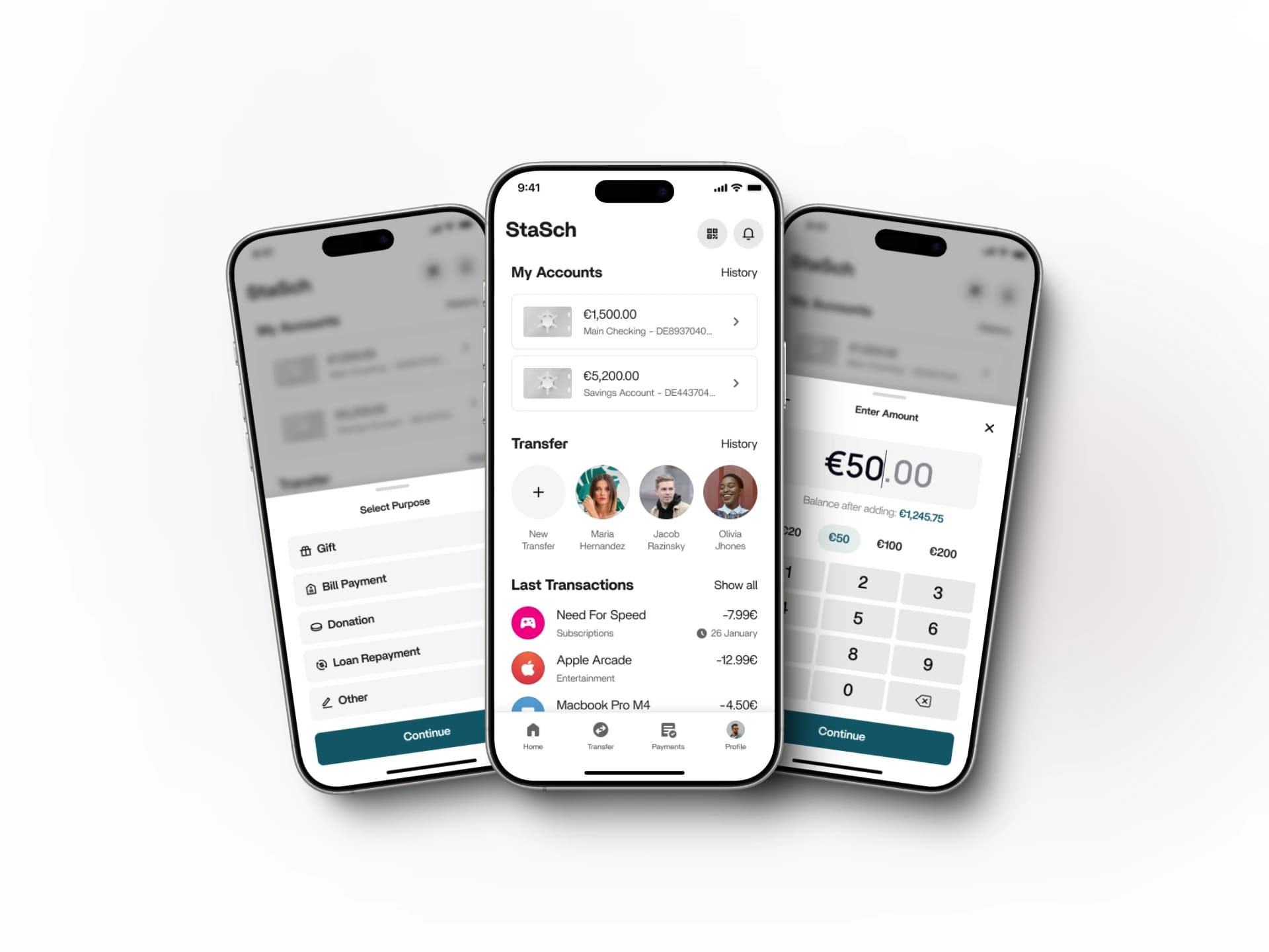 Personal Finance App UI Design