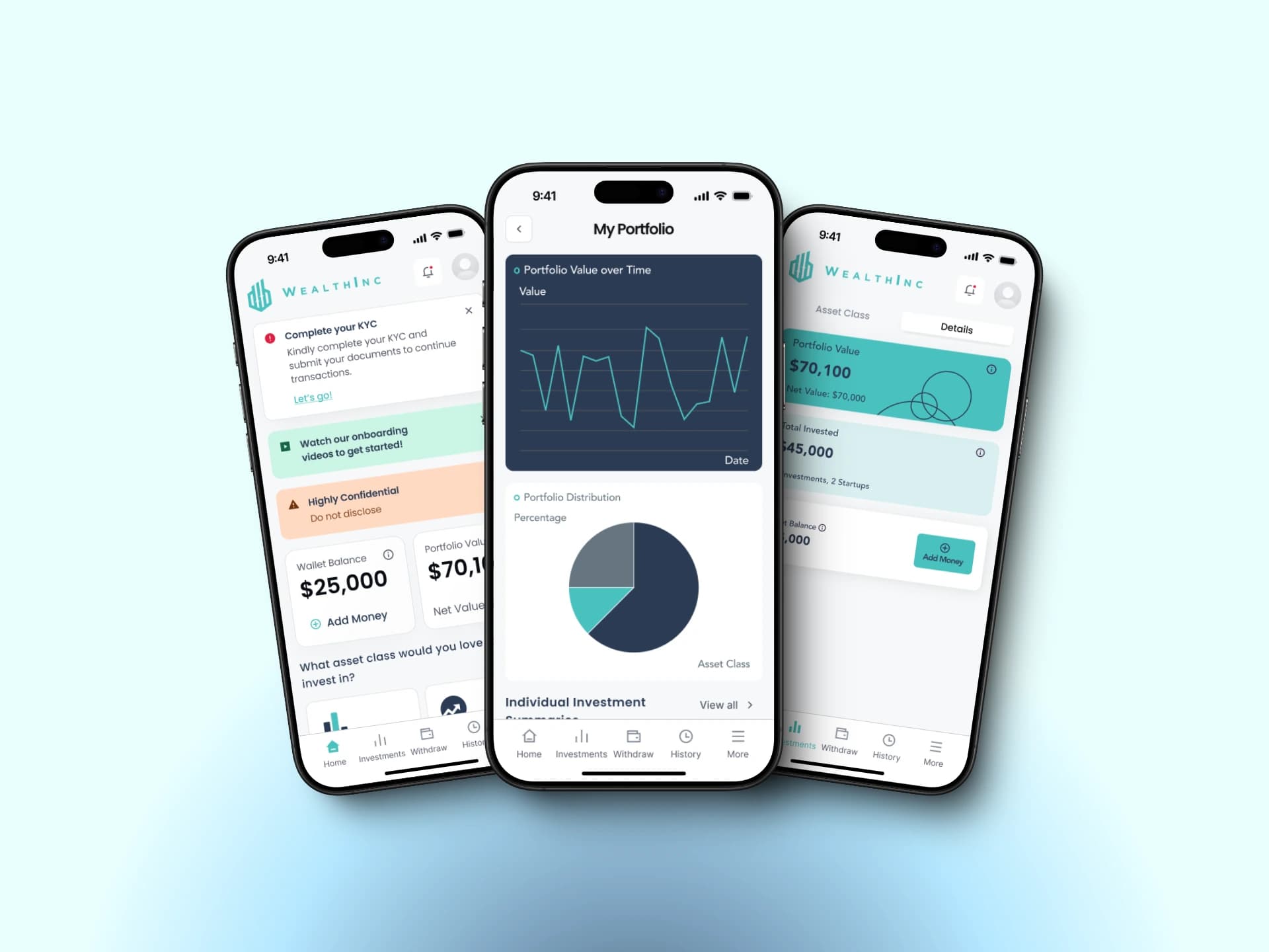 Finance Portfolio Mobile App
