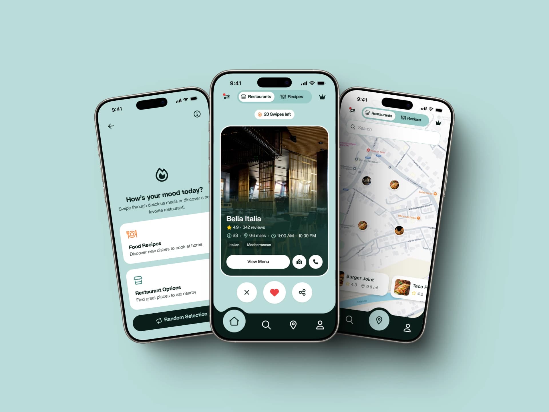 Restaurant Finder Mobile App