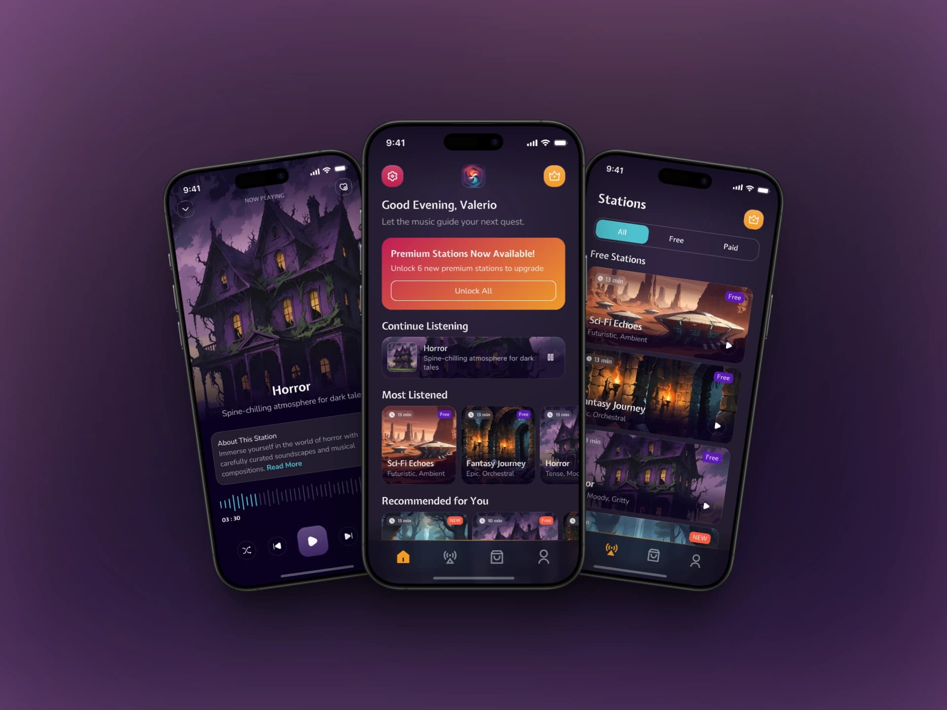 Castle Game Music App