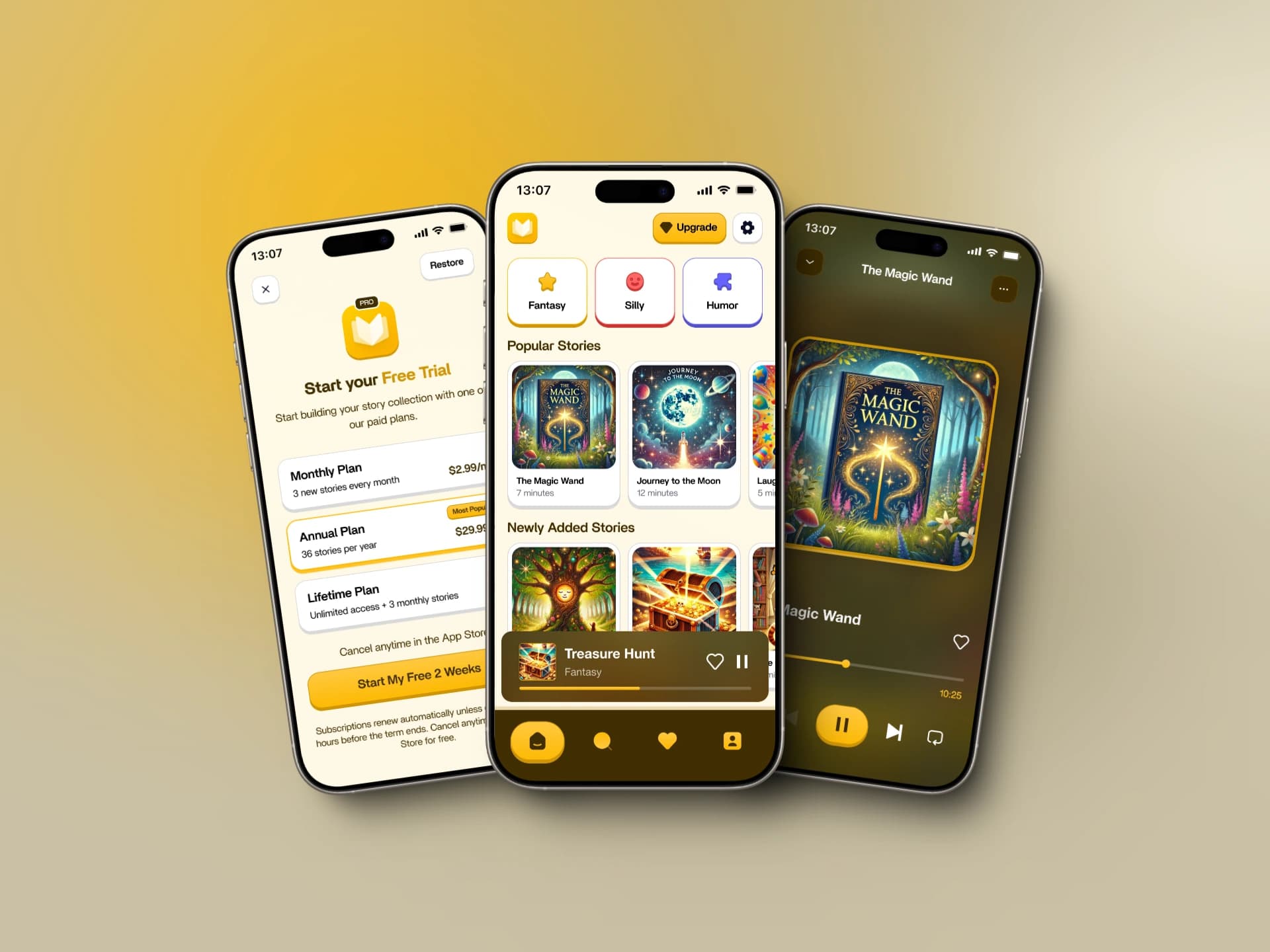 Interactive Stories App