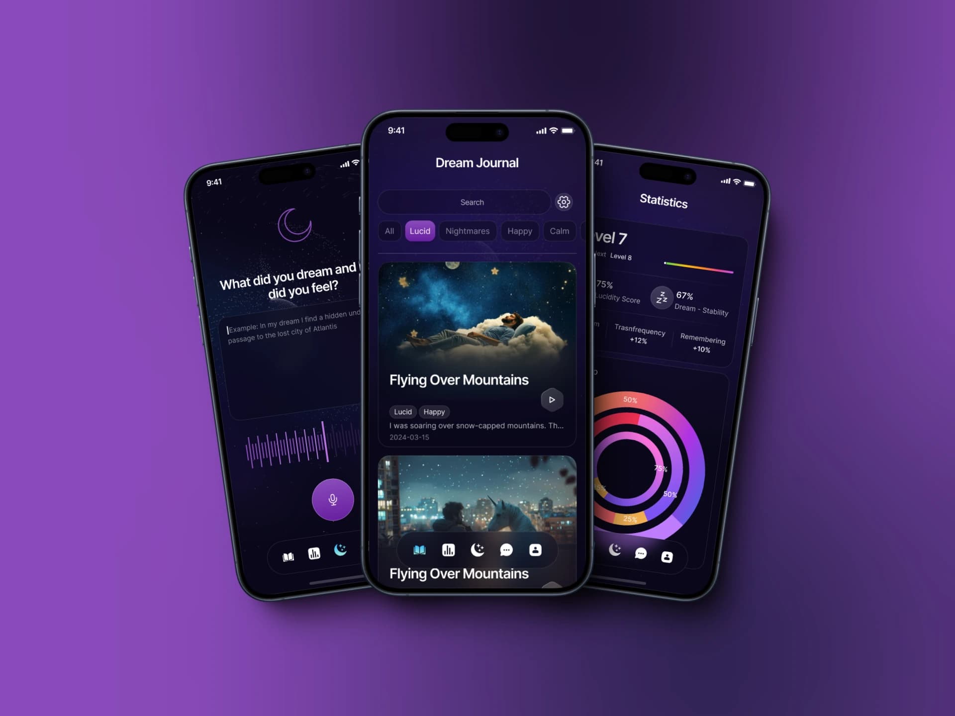 Dream Journal Audio App
