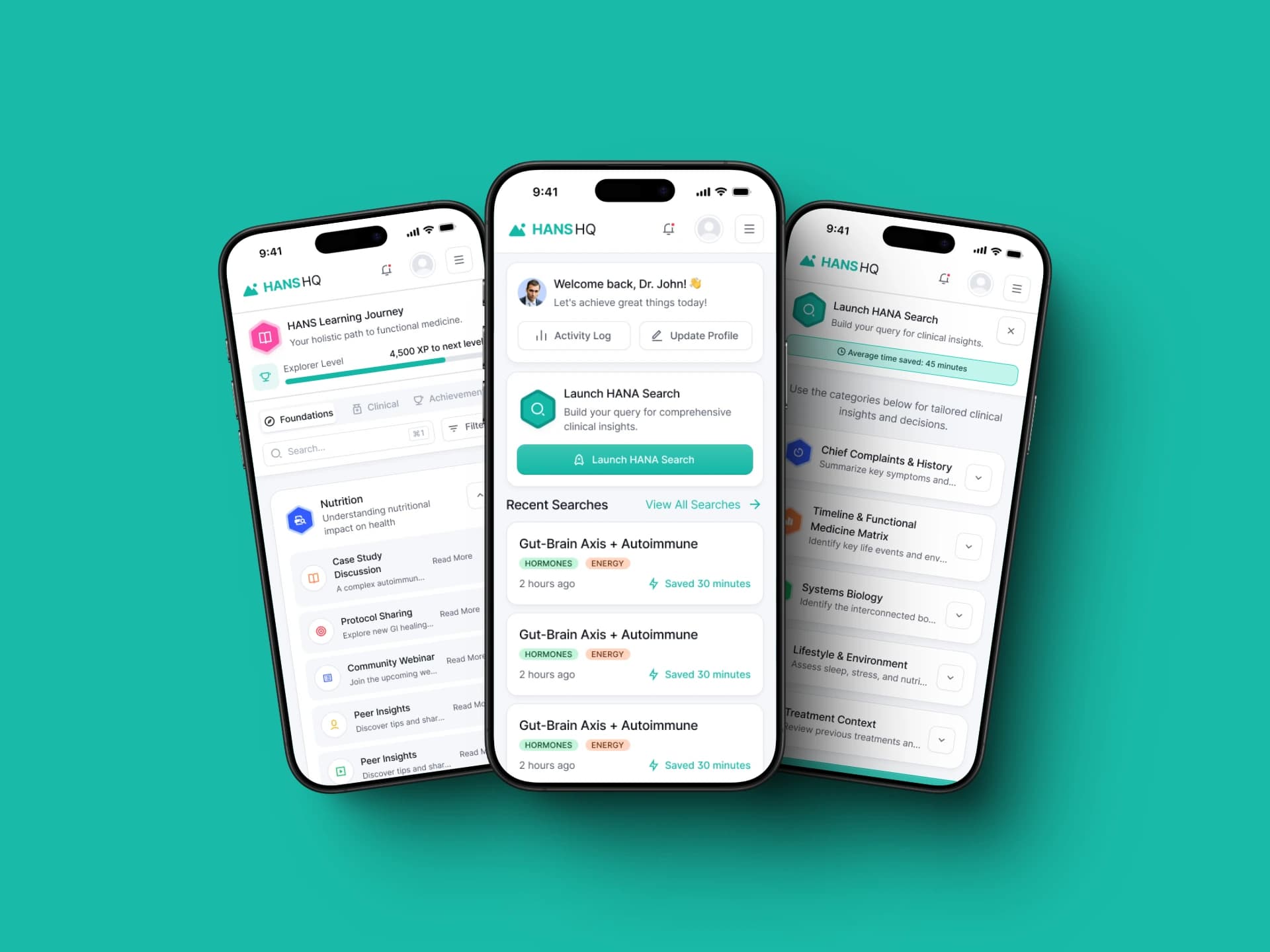 HANS HQ Healthcare App
