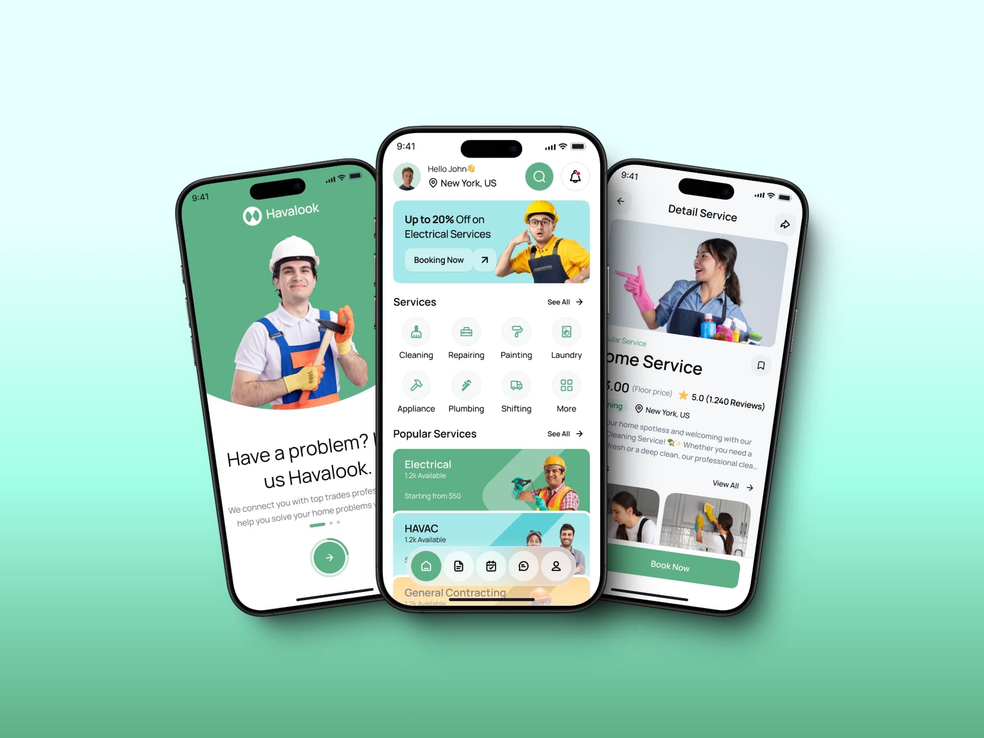 Home Services Booking App