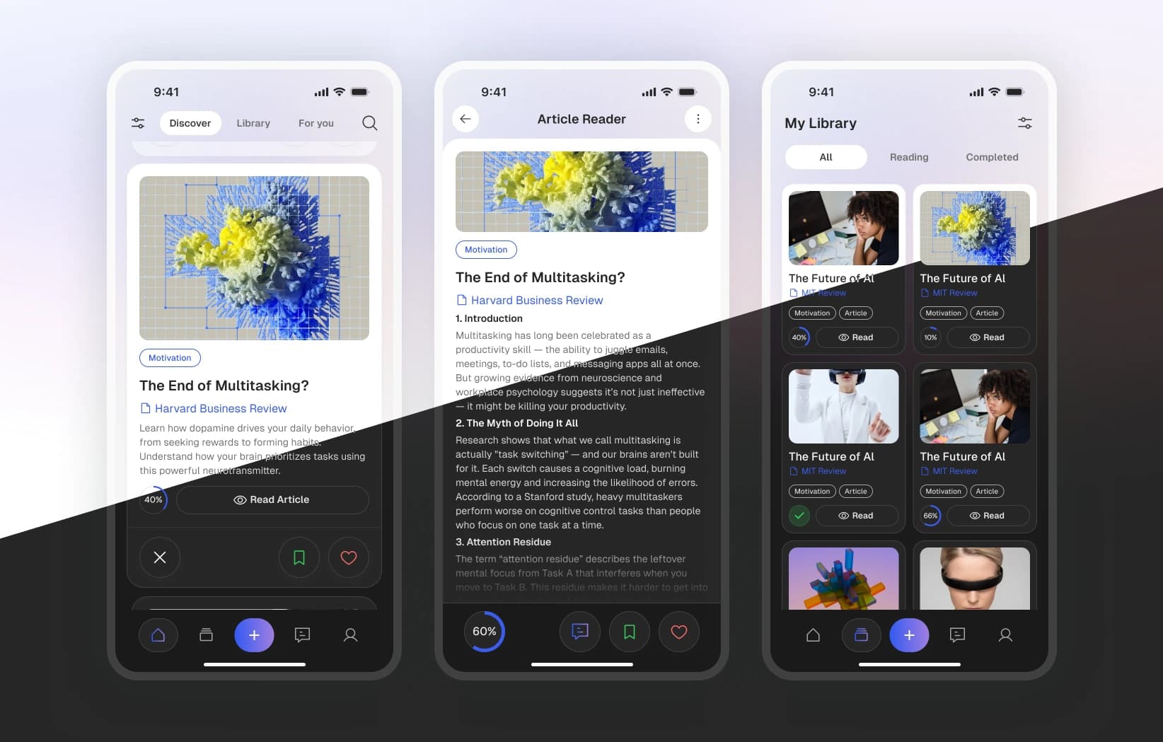 Content Reader Mobile App