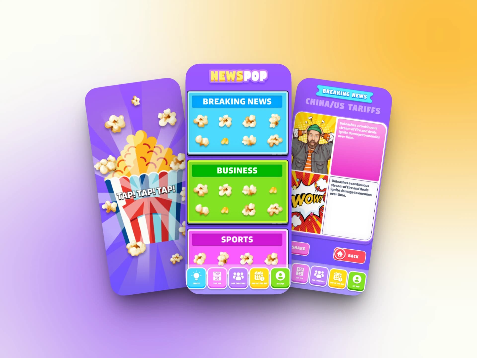 News Trivia Game App