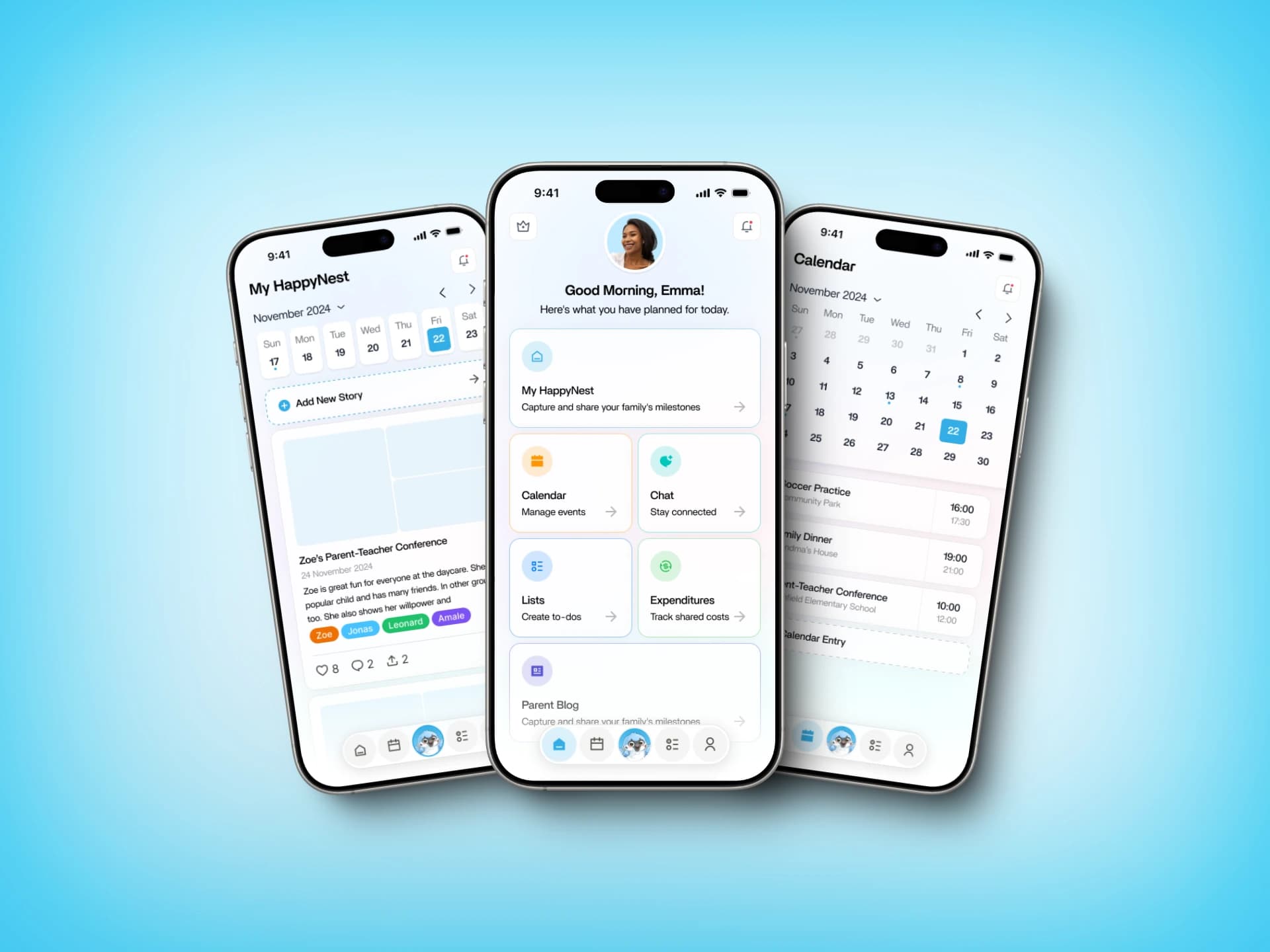 Personal Planner App Design