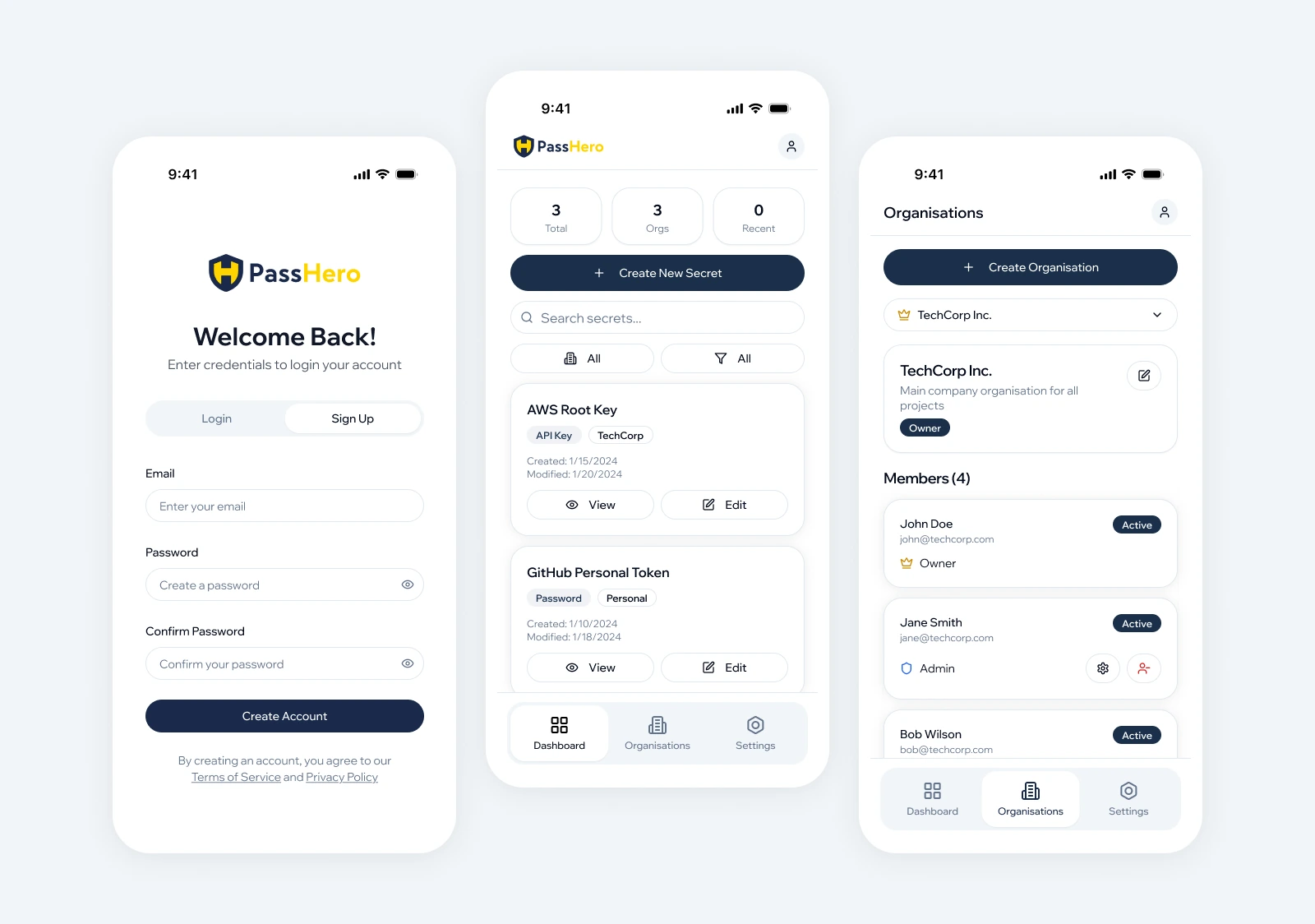 PassHero Password Manager