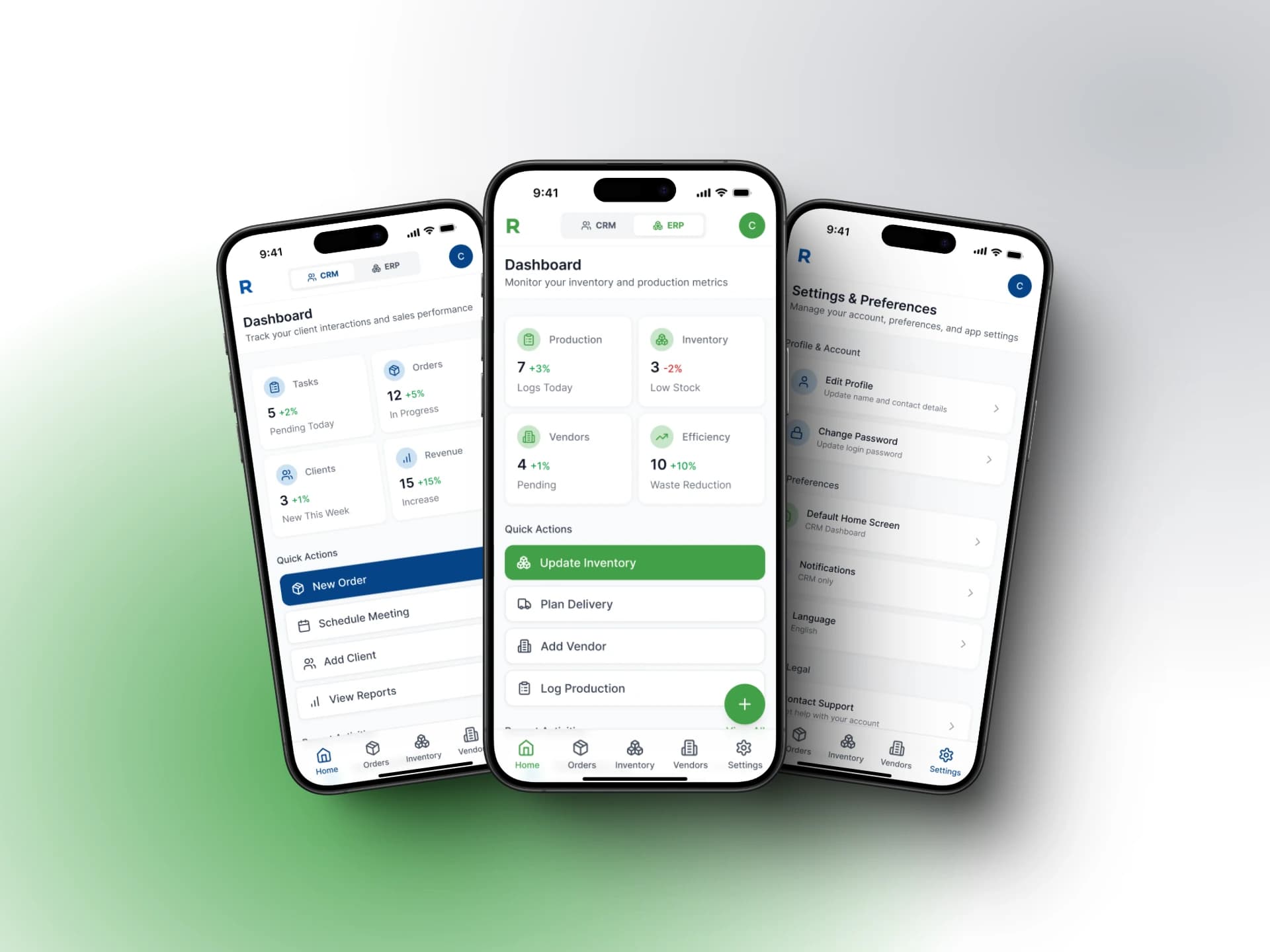 Green Services Mobile App