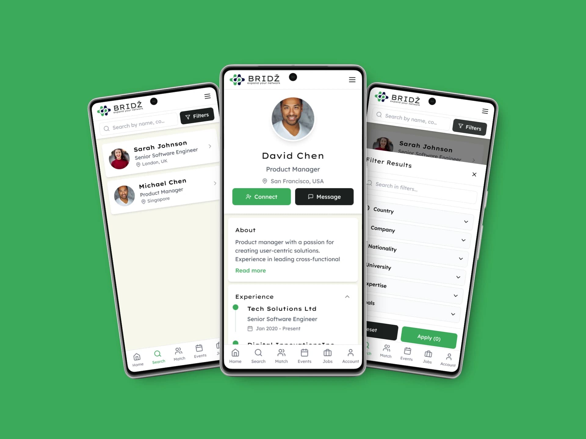 Professional Networking App