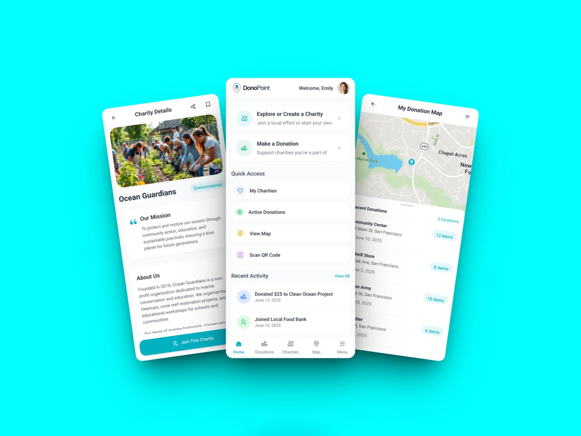 DonoPoint Charity App