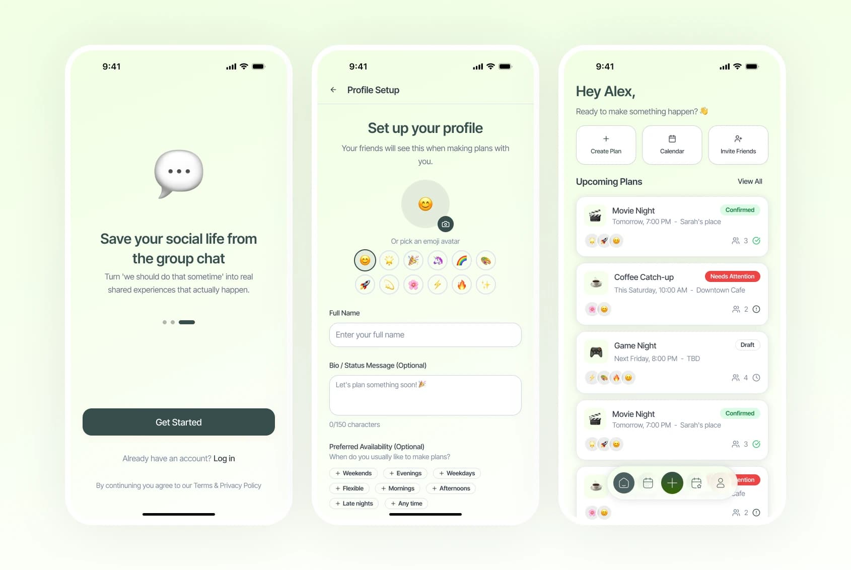 Social Saver App Design