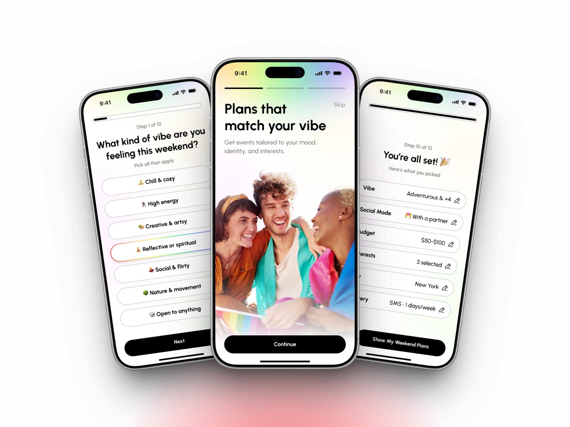 Weekend Planner App
