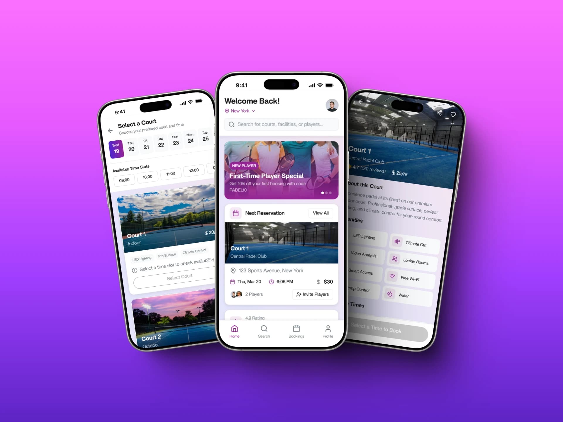 Court Booking App
