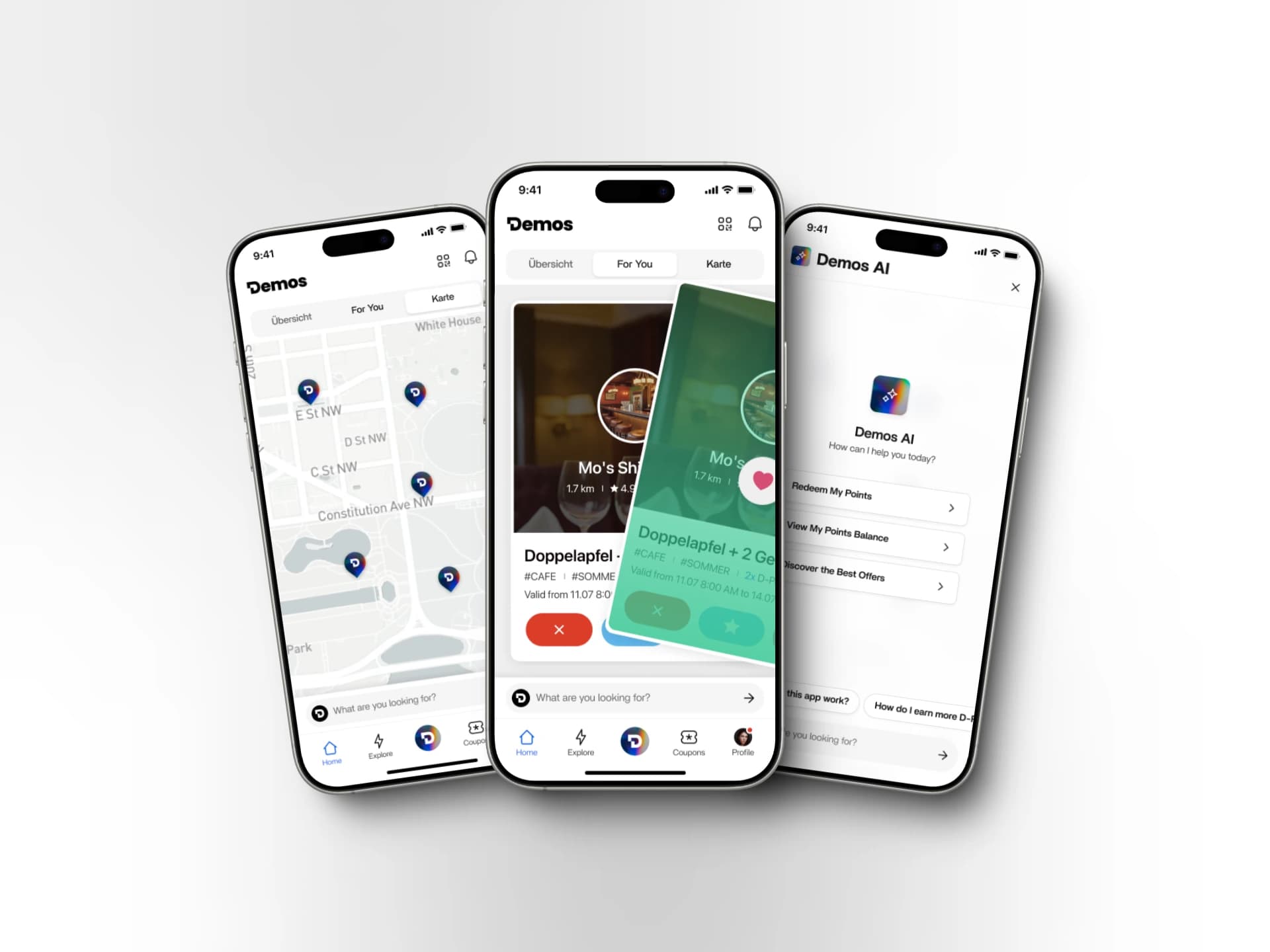 Demos Map Navigation App