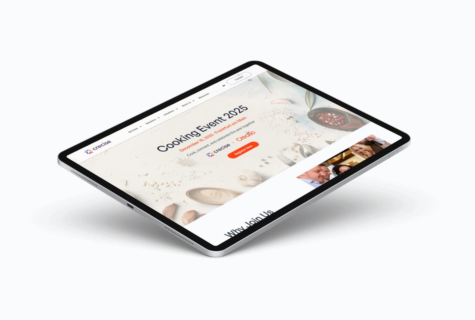 Cooking Event 2025 Website