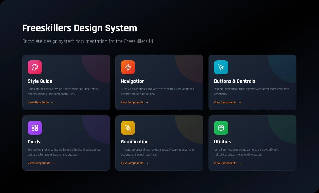 Freeskillers Design System