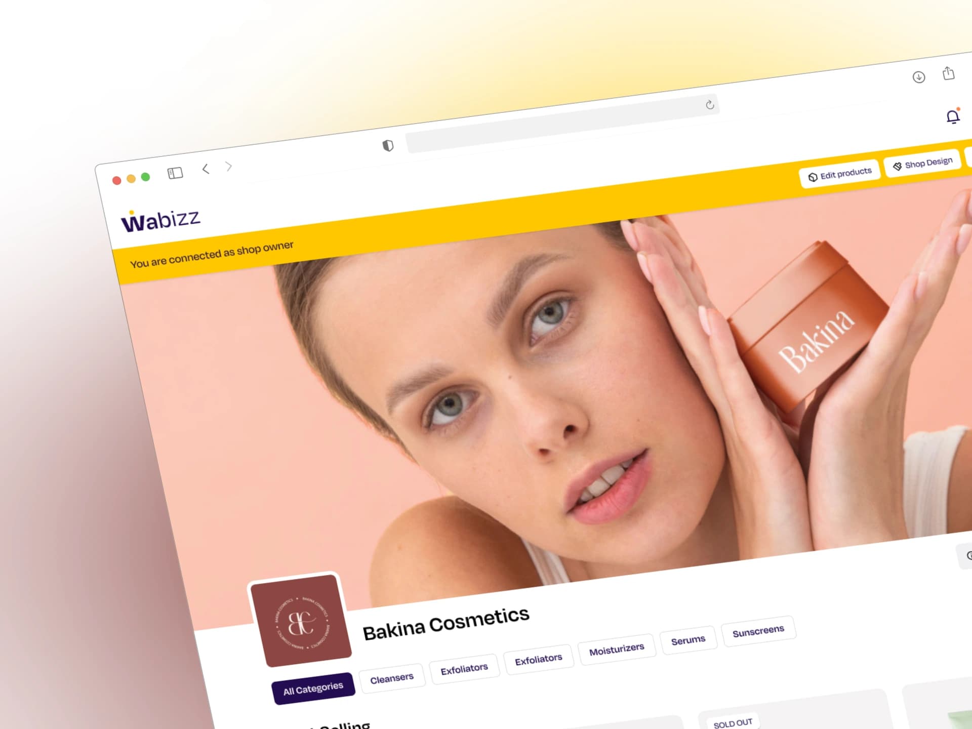Bakina Cosmetics Online Store
