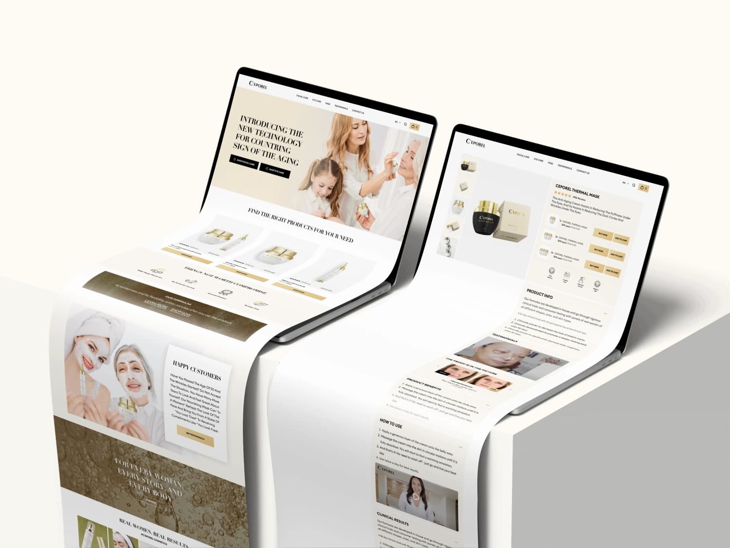 Beauty E-commerce Website