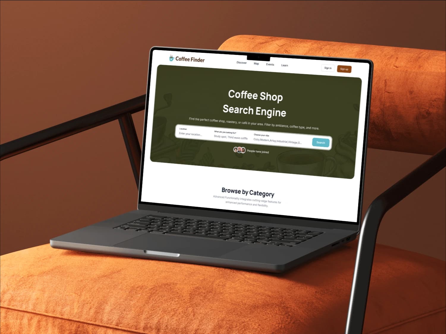 Coffee Finder Website