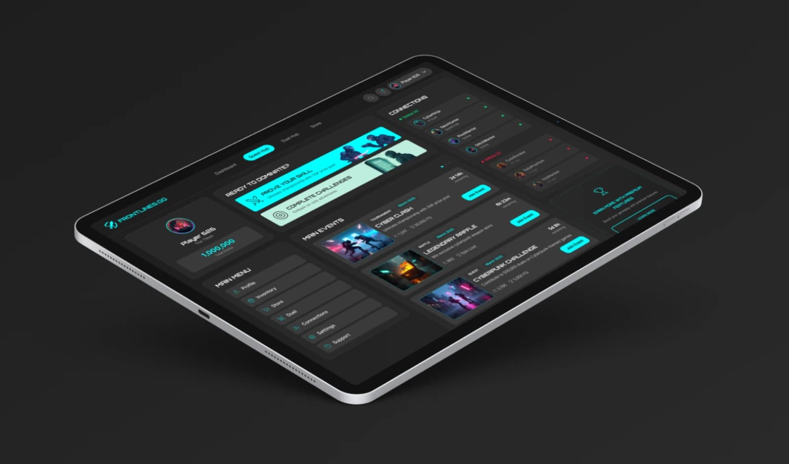 Frontlines Gaming Platform