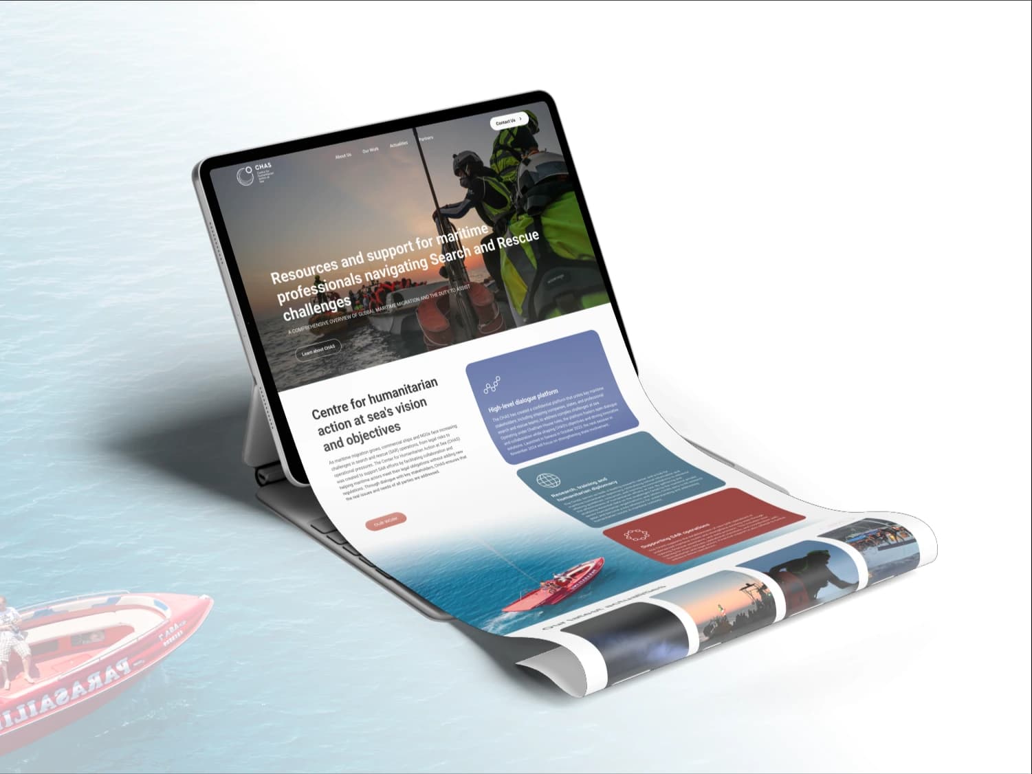 Maritime Support Website