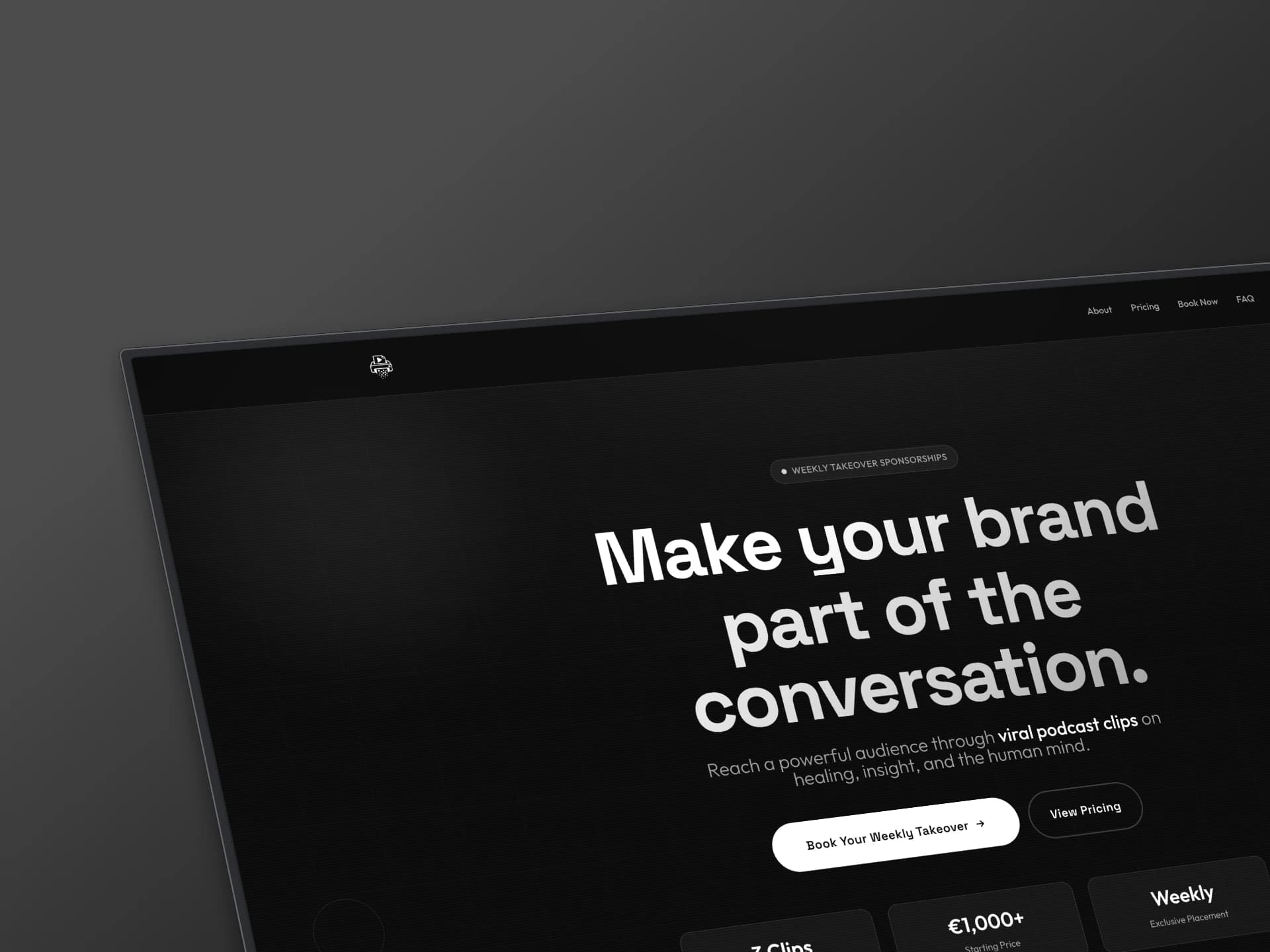 Brand Marketing Website