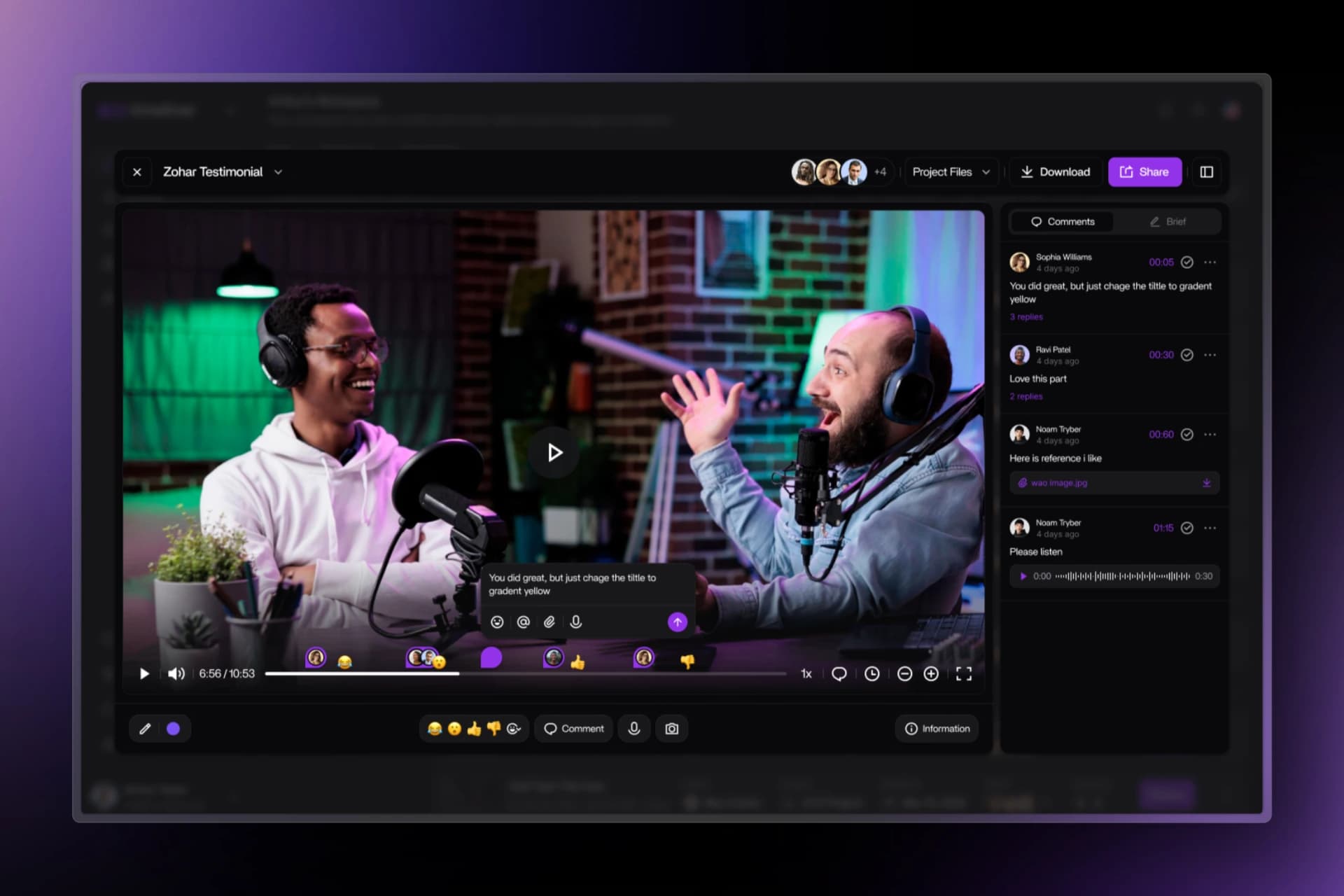 Podcast Player Dashboard
