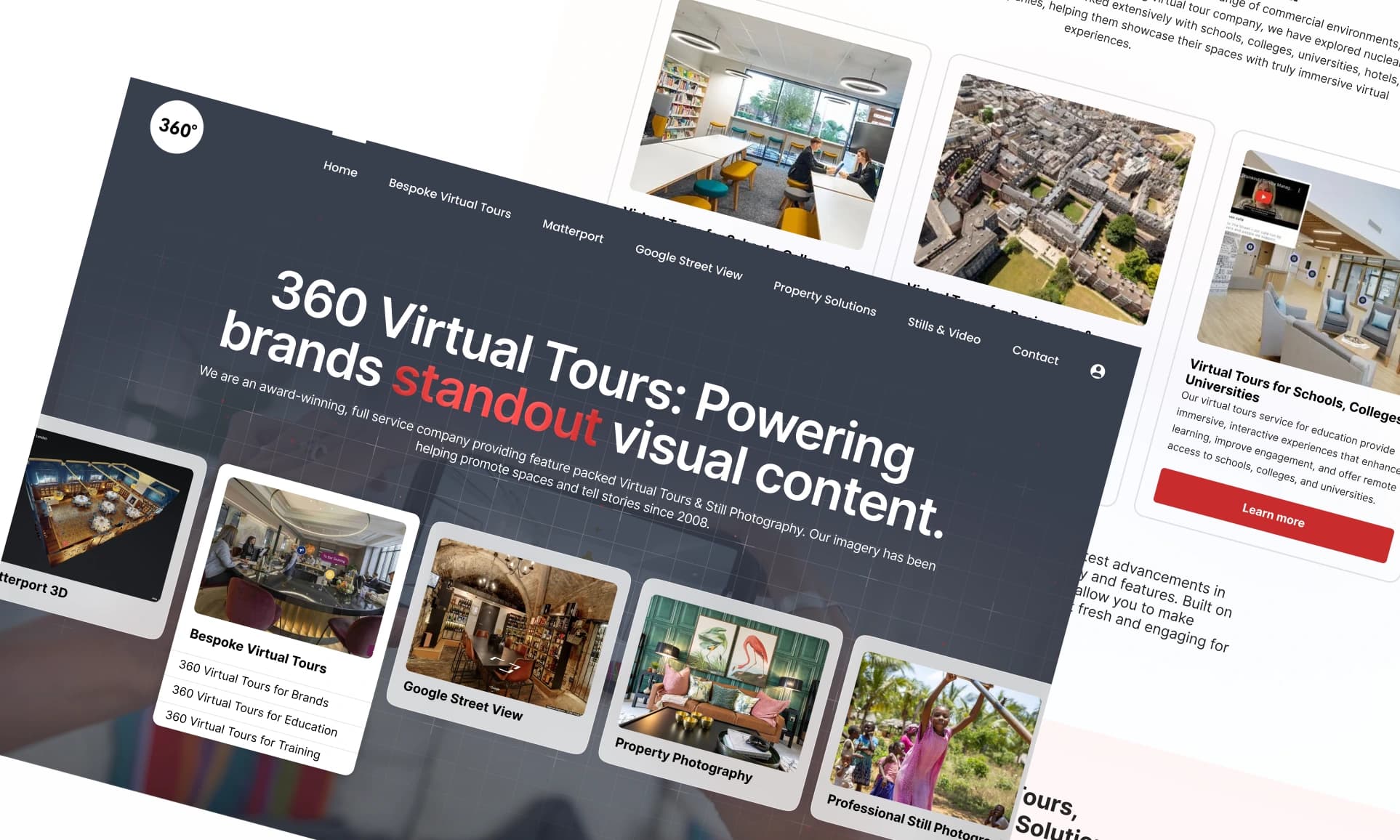 360 Virtual Tours Website