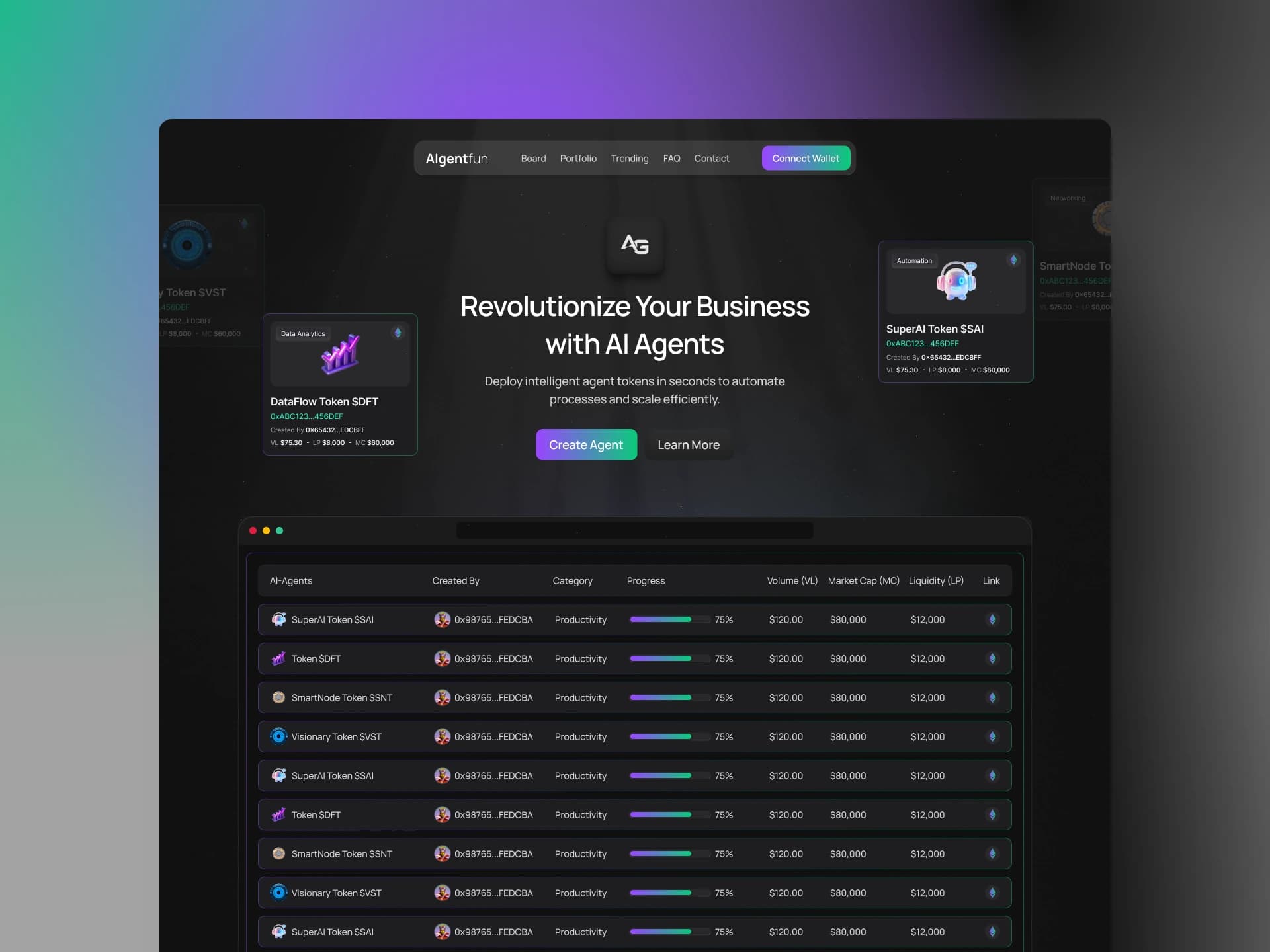 AI Agents Dashboard