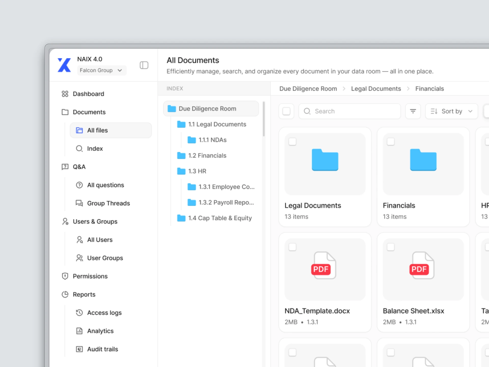 AI Documents Web App