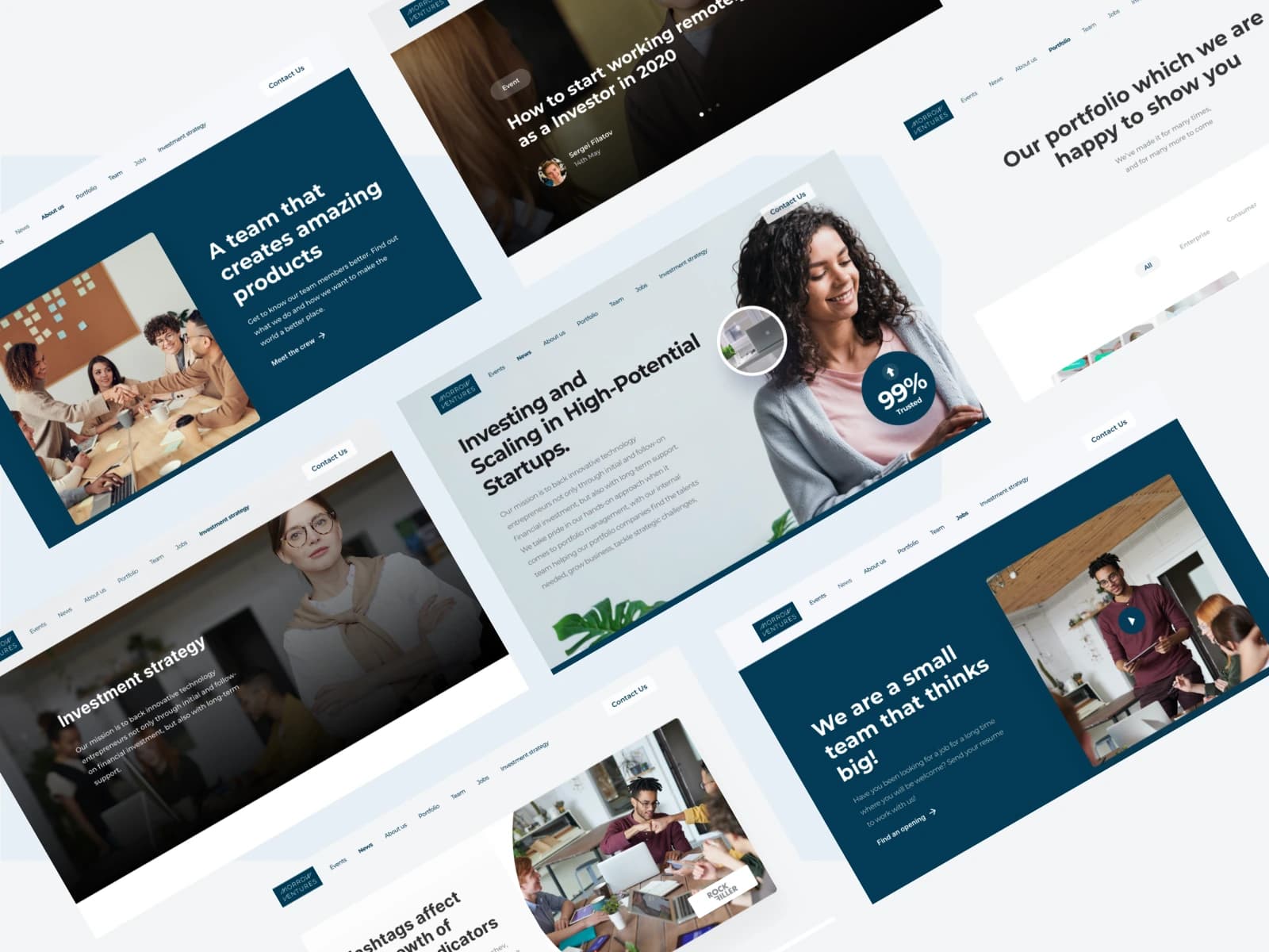 Corporate Course Landing Page