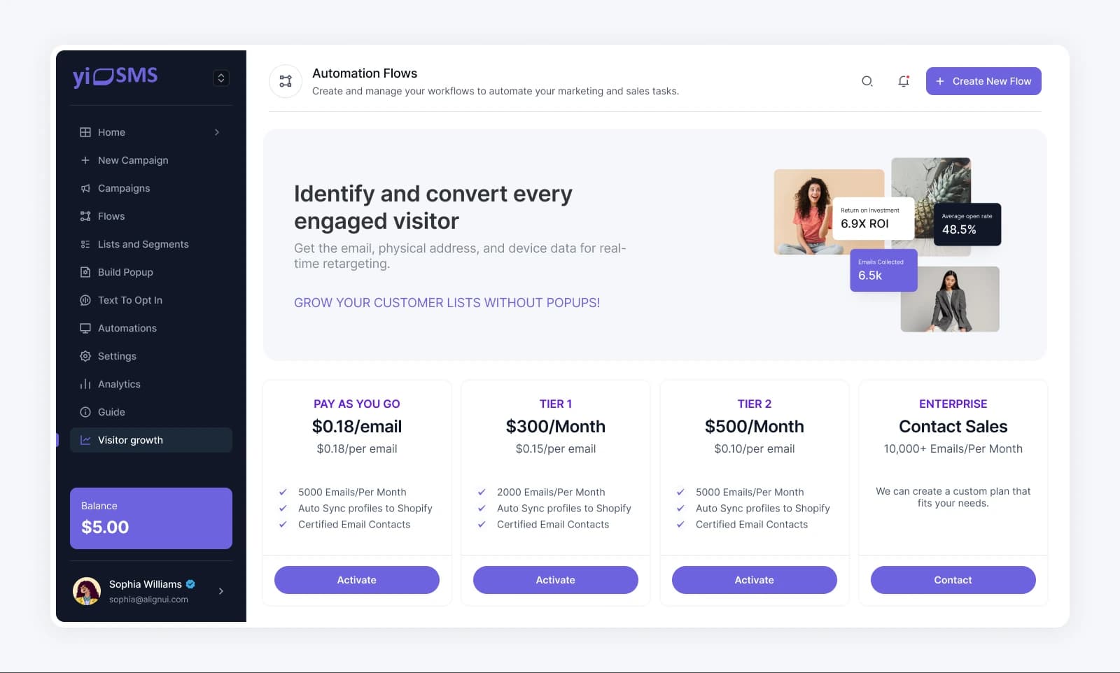 YipSMS Automation Platform