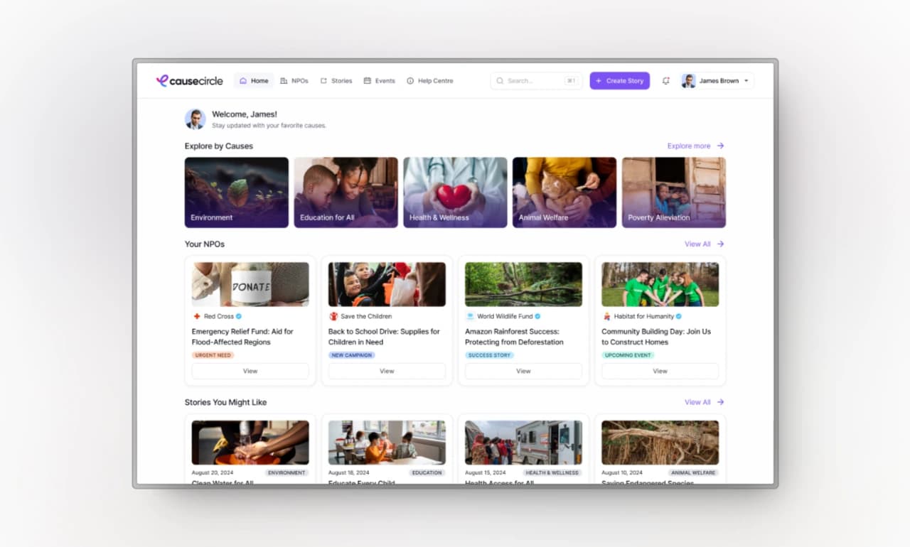 CauseCircle Community Platform