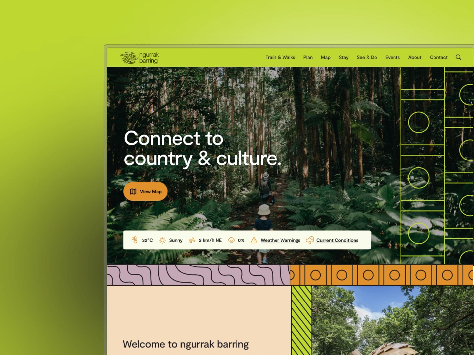 Ngurak Barring Travel Website