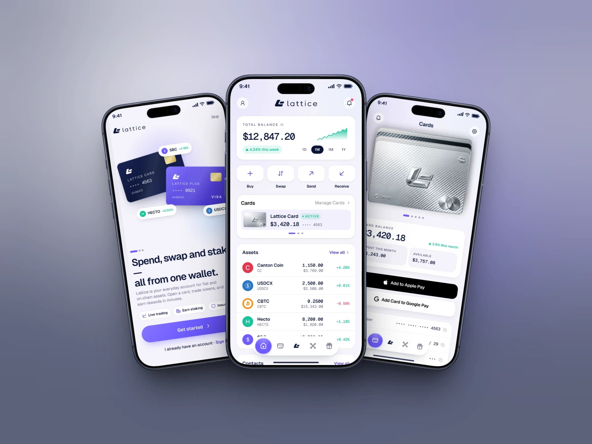 Lattice Fintech App